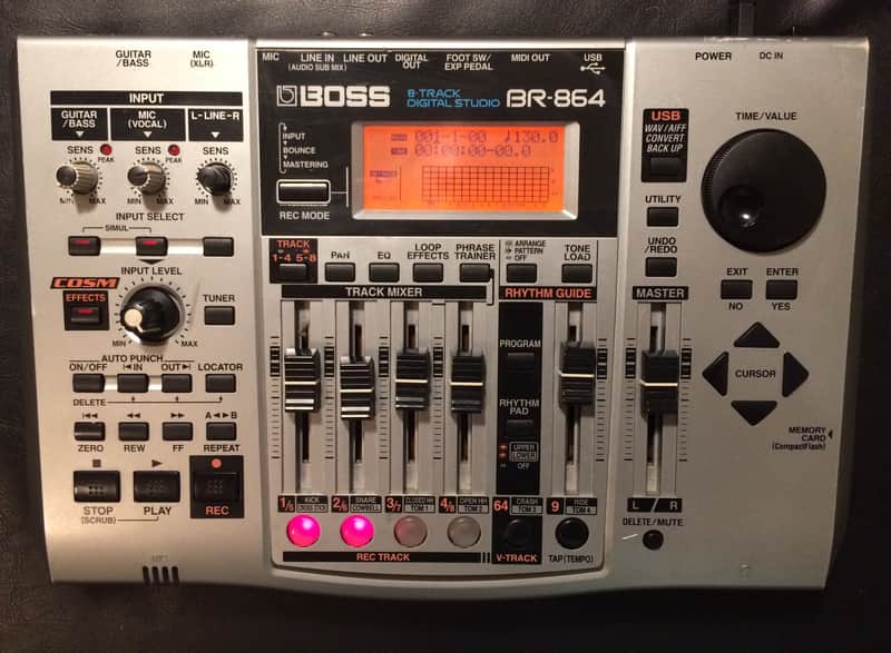 Boss BR-864 8-Track Digital Studio Recorder | Reverb Canada