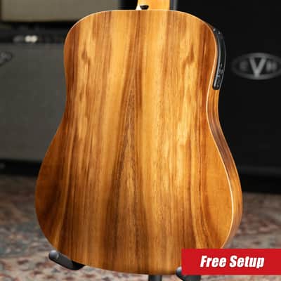 Taylor BTe-Koa Baby Taylor Acoustic/Electric Guitar with Gig Bag image 2