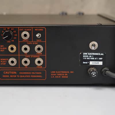 Linn LM-1 Drum Computer Machine #56478 image 6