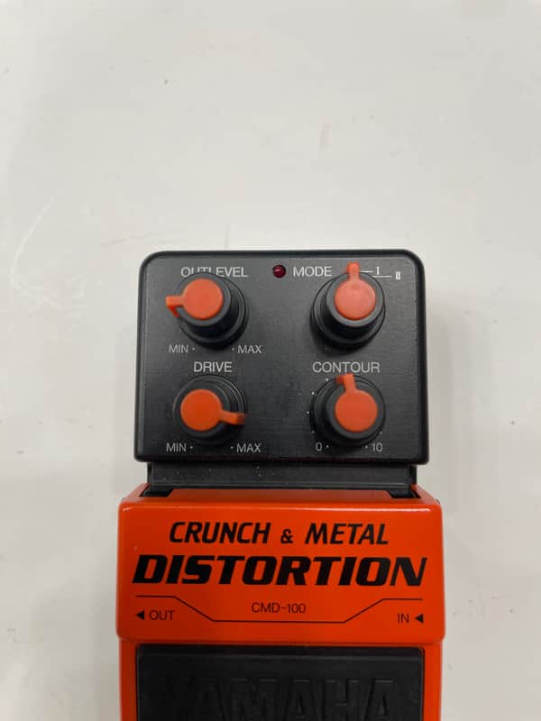 Yamaha CMD-100 Crunch & Metal Distortion Rare Guitar Effect Pedal