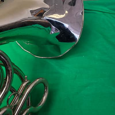 Holton H179 Farkas Double French Horn 2010s - Clear-Lacquered Nickel-Silver image 11