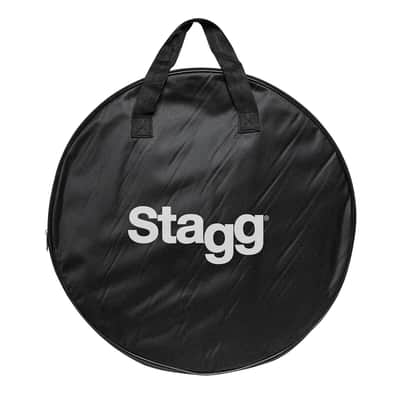 Stagg Silent Practice Cymbal Set l Includes 14 Inch Hi Hats, 16 Inch Crash, 18 Inch Crash, 20 Inch Ride & Cymbal Bag l Model SXM SET image 9
