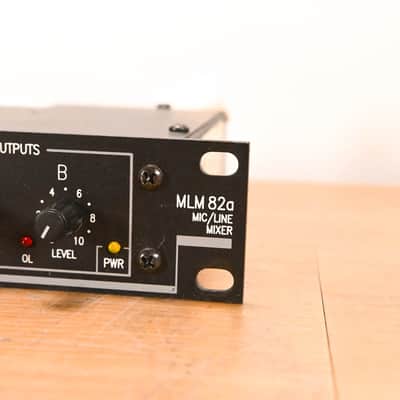 Rane MLM82A 8-Channel Mic/Line Mixer (NO POWER SUPPLY) CG01XVG