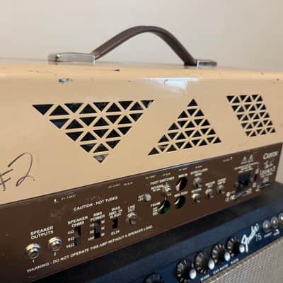 Carvin Legacy 3 Model VL300 Steve Vai Signature 3-Channel 100-Watt Guitar Amp Head 2012 - 2017 - Brown with Tan Top image 5