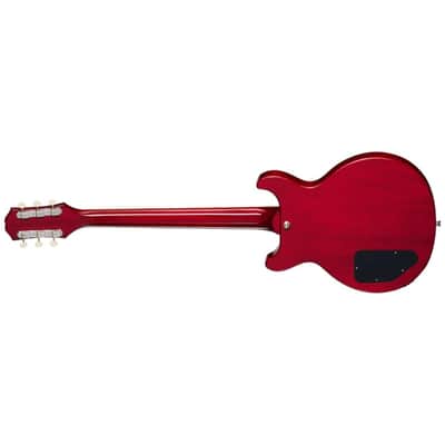 Epiphone Les Paul Special Double Cut Guitar w/ Gig Bag - Cherry Red image 6