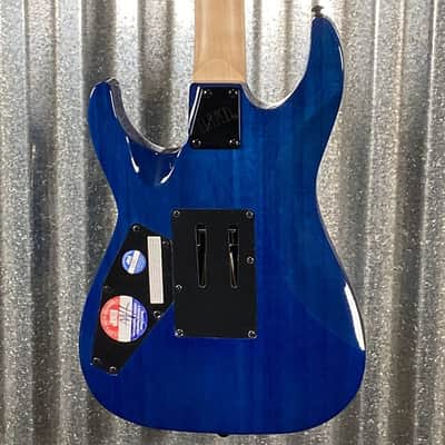 ESP LTD MH-203QM See Thru Blue Quilt Top Guitar MH203QMSTB #0337 Used image 9