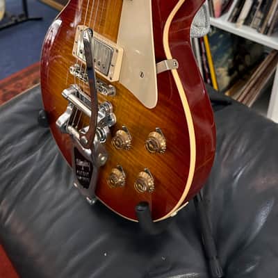 Gibson 1959 R9 Les Paul Standard Bigsby Vibrate Bare Knuckle Mules 2014 - Cherry Sunburst image 6