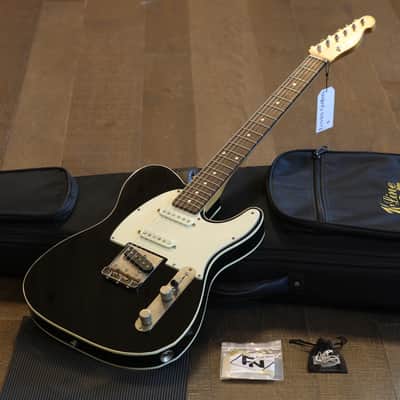 2020 K-Line Truxton Deluxe Alder Electric Guitar Factory Relic Nashville Black + OGB image 1
