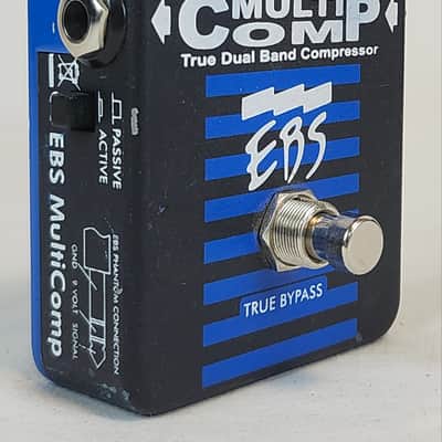 EBS MultiComp Analog, High-Performance Multi-Band Compressor Pedal, True Bypass image 1