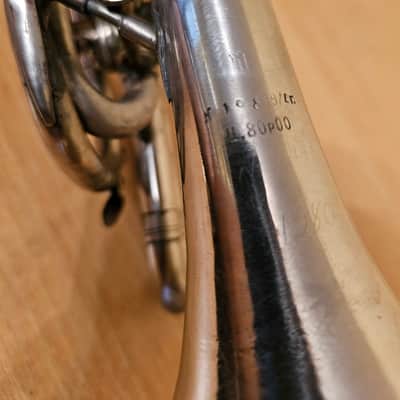 Soviet Trumpet Cornet USSR Leningrad Musical Wind Instrument Horn Vintage and Rare image 7