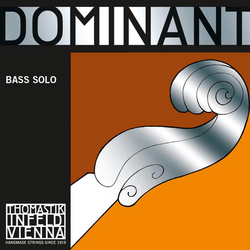 Thomastik-Infeld 190S Dominant Chrome Wound Synthetic Core 3/4 Double Bass Solo String - A (Medium) image 1