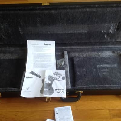 Kramer Music Yo 1984 early 2000's Red/Black Bullseye image 8