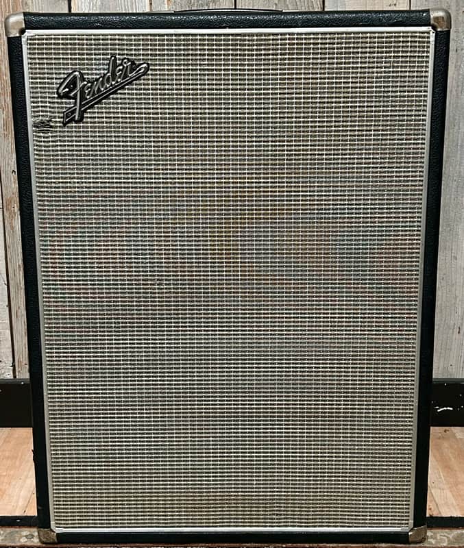 1968 Fender Vibratone 1x10" Rotating Speaker Cabinet - Black, Excellent Example! Serviced and Ready to Rip! image 1