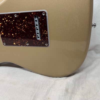 Parts Warmoth Alder body + 2022 Fender American Professional II neck Stratocaster Guitar with Case - Fire Mist Gold image 16