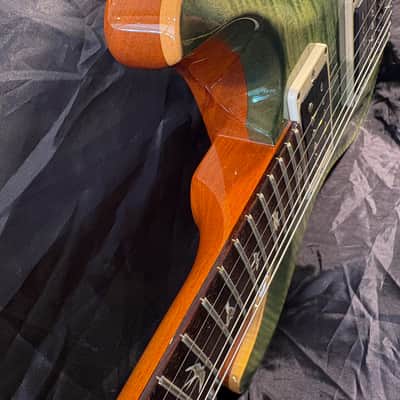 PRS Custom 24 2011 - Present - Tramp2016 PRS Custom 24 USA Core – Trampas Green – All Stock w/ Original Case image 8
