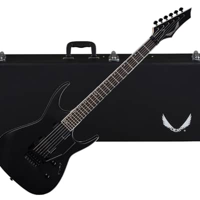 DEAN Exile Select Floyd Fluence electric GUITAR new Black Satin w/ Hard Shell Case image 1