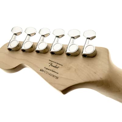 Squier Deluxe Stratocaster Daphne Blue image 4