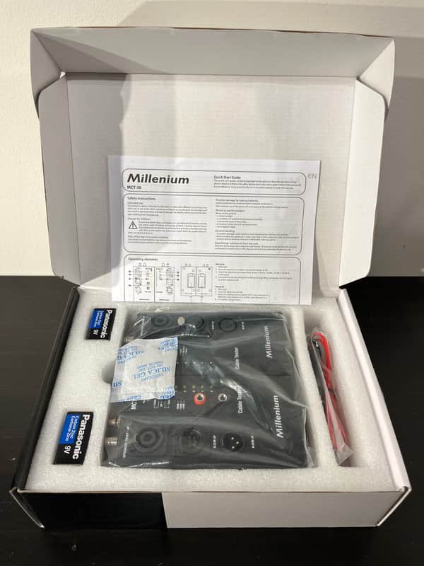 Millennium MCT-30 Cable Tester - 2025 - Black image 1