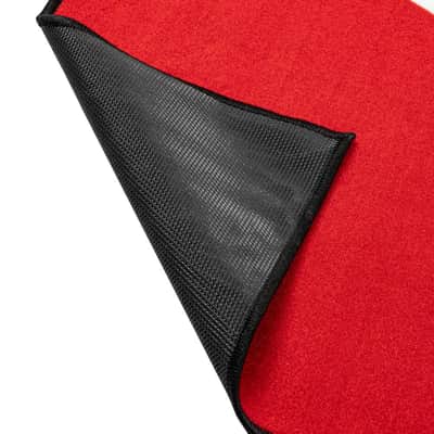 Gator Drum Rug 78x66 Black/Red/White image 3
