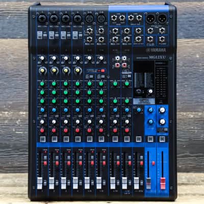 Yamaha MG12XU MG Series (XU Model) 12-Input Stereo Analog Live Mixer w/ Effects image 1