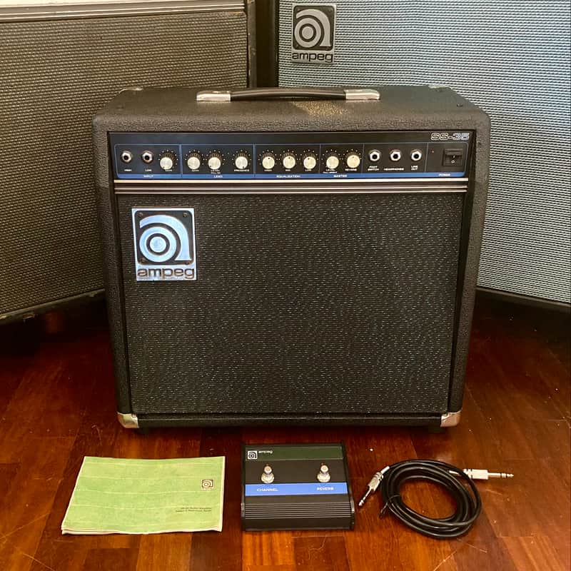 Ampeg SS-35A 1x12 2-Channel Guitar Combo MINT 1987 image 1