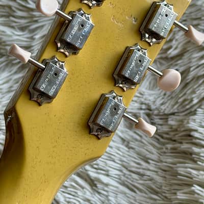 Gibson Les Paul Junior Double Cut TV Yellow Electric Guitar image 11