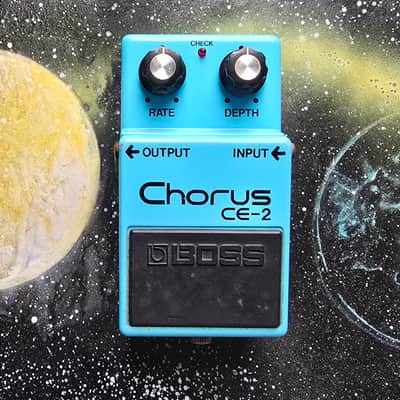 Boss CE-2 Chorus, Silver Screw, Made in Japan, 1980, Vintage Analog Classic image 1