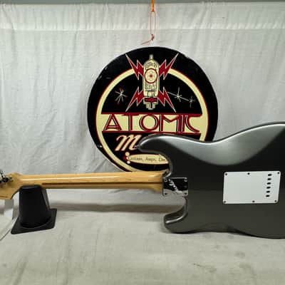 Fender USA Eric Clapton Stratocaster Guitar with Case 1998 - Pewter / Maple neck image 8