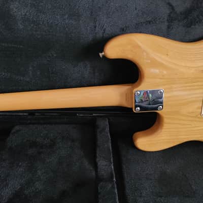 1997 Fender Stratocaster MIJ 1967 Reissue Natural Ash w/HSC image 7