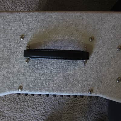 Rivera Sedona Lite 55-Watt 1x12" Acoustic and Electric Guitar Combo 2015 Pearl White with Split Gri image 8