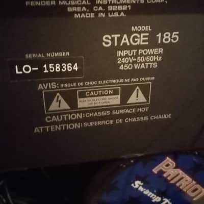 Fender Stage 185 'red knob' (Rivera era) image 9