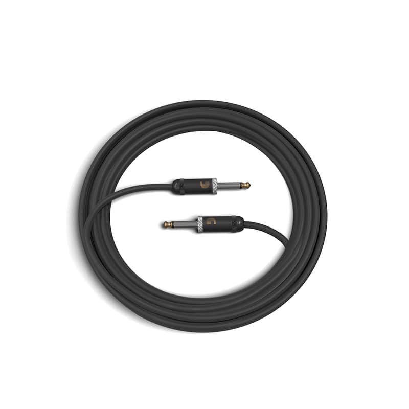 D'Addario PW-AMSG-20 American Stage 1/4" Straight TS Instrument Cable - 20' image 1