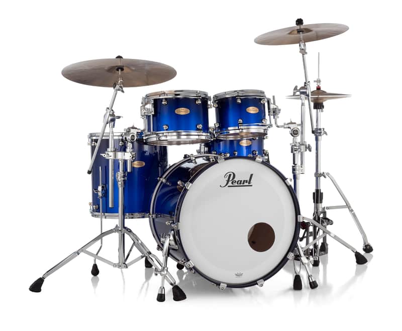 Pearl Reference One 4-Piece Shell Pack Drum Kit 22/16/12/10 Kobalt Blue Fade image 1