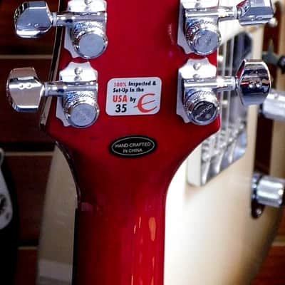 2024 Epiphone Crestwood Custom (Tremotone) Electric Guitar w/ Case! Cherry Red! VERY NICE!!! image 9