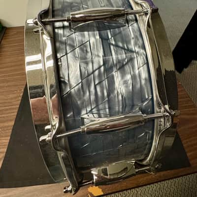 Gretsch Broadkaster 5.5x14 Snare Drum - Sky Blue Pearl image 4