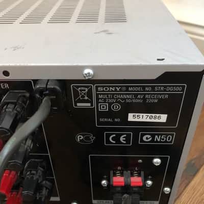 Sony STR-DG500 6.1 Verstärker Amplifier Silver Multi Channel AV Receiver image 4