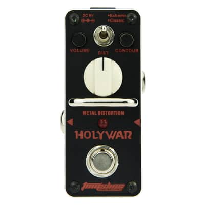 Tomsline AHOR-3 Holy War Metal Distortion Effect Pedal with true bypass image 1