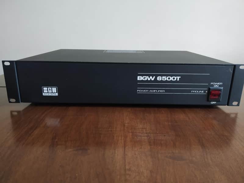 BGW 6500T Proline II mid-90s - Black | Reverb