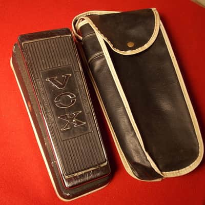 1967 Vox Clyde McCoy Script Wah Pedal with Original ICAR Pot,bag SOUNDS PERFECT! image 1