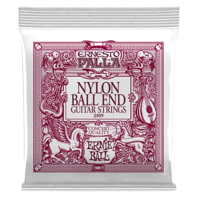 Ernie Ball Ernesto Palla Ball End Classical Guitar Strings, Black & Gold - 2409 image 2