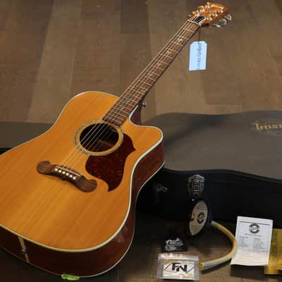 1998 Gibson CL-35 Deluxe Acoustic Guitar Natural + Papers OHSC image 1