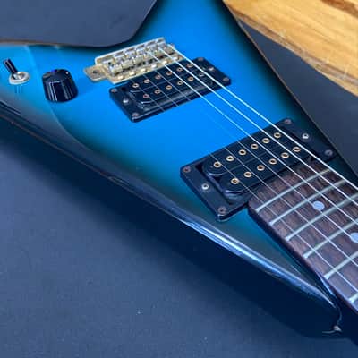 Aria XX Deluxe V 1980s - Blue / Black image 4