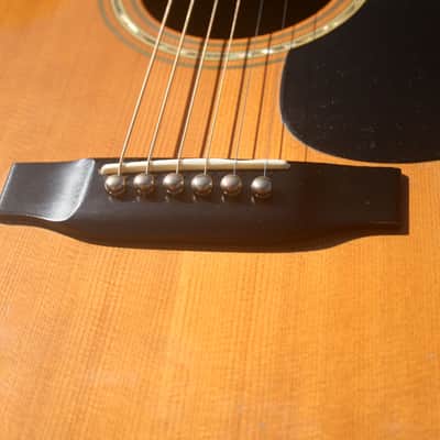 1970s Morris W100D B. Rosewood Jacaranda Body, Tree of Life, Solid Spruce Top, Pick up +Hard Case image 17