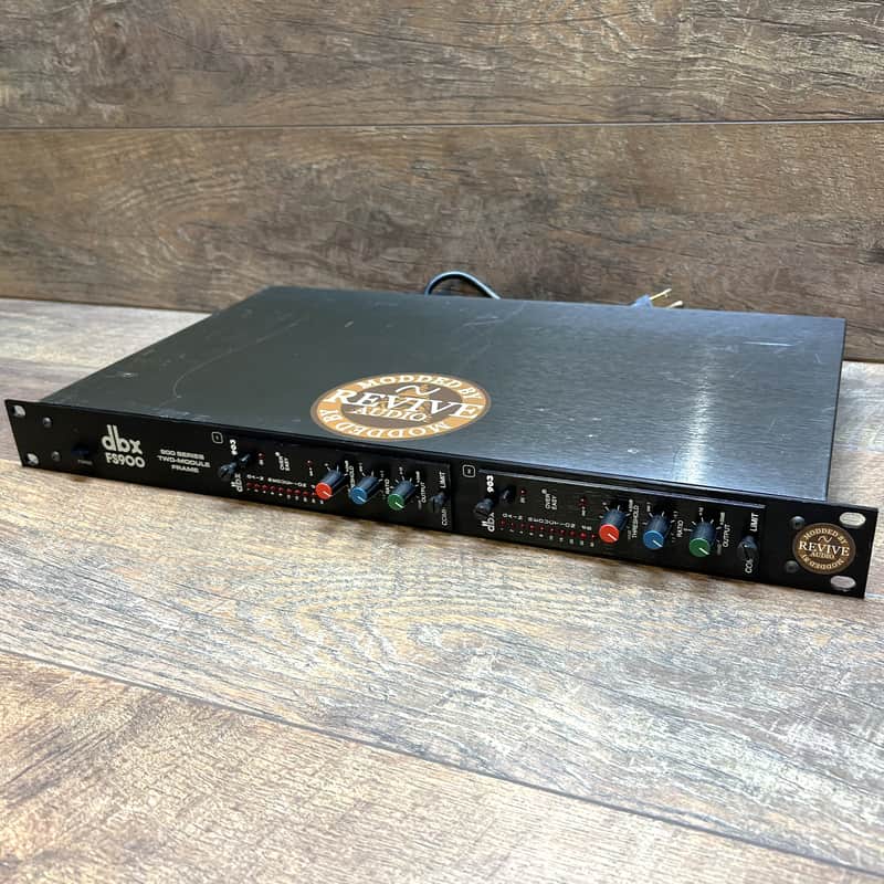 REVIVE AUDIO MODIFIED: DBX 900 FS900 Rack With-DUAL DBX 903-VCA COMPRESSOR MODULES image 1