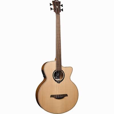 Lag Hyvibe 10 Acoustic Bass Cutaway Satin W/Gigbag 2025 - Satin image 2
