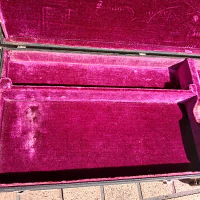 70's Gibson SG Hardshell Guitar Case - Black/Purple - Standard Custom Deluxe Junior Special image 7