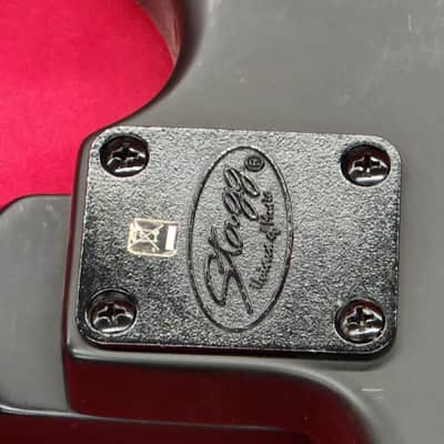 Stagg electric guitar Black satin with Kill Switch image 10