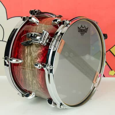 Used Tama 12" X 8" Star (Walnut) Snare Drum - Garnet Japanese Sen Burst image 8