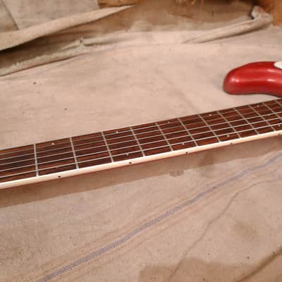Mosrite Model 88 1988 Sparkle Red image 15