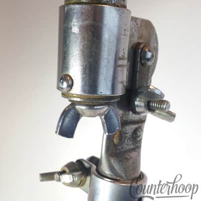 *Gretsch"Buck Rogers"Snare Drum Stand Tripod Chrome Vintage 60s Walberg&Auge/W&A image 3
